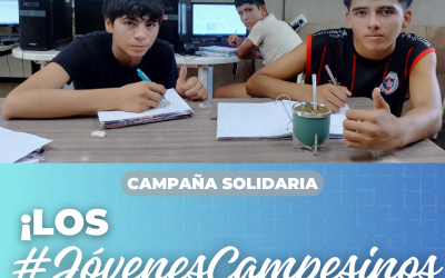 La Casa Salesiana de Santiago del Estero lanzó la campaña «Los jóvenes campesinos cuentan con vos»