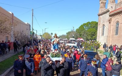 Más de 90 mil personas peregrinaron a Colonia Vignaud para celebrar a María Auxiliadora.