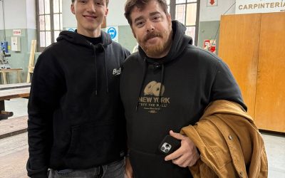 Migue Granados volvió a su escuela: una visita cargada de recuerdos y aprendizajes