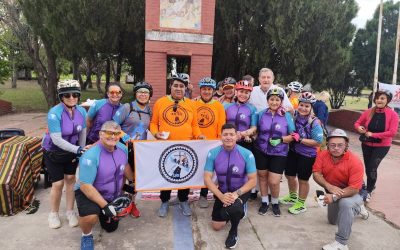 Primera peregrinación en bici al Oasis de María Auxiliadora en Formosa