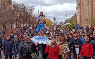 Colonia Vignaud: Más de 60 mil peregrinos manifestaron su fe a María Auxiliadora 