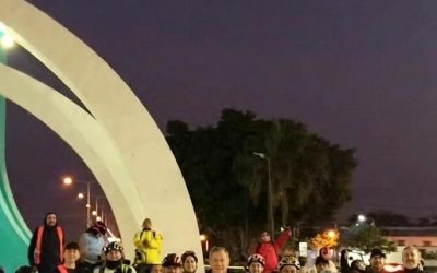 Más de 100 fieles participaron de la segunda bicicleteada peregrina al Oasis de María Auxiliadora en Formosa