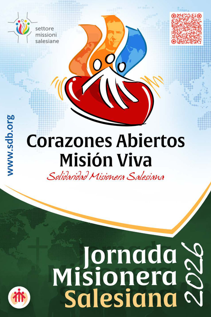 Jornada Misionera Salesiana 2026: Corazones abiertos, misión viva