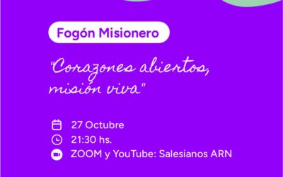 Fogón Misionero 2027: “Corazones abiertos, misión viva”